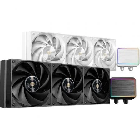 Kit refrigeracion liquida mars gaming mlproii360 frgb 3x120mm negro