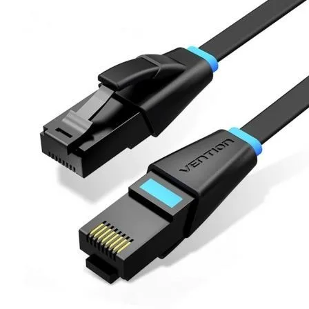 Cable de Red RJ45 UTP Vention IBJBH Cat.6/ 2m/ Negro