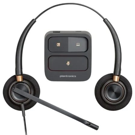 Auriculares Poly EncorePro 520/ con Micrófono/ QD/ Negros