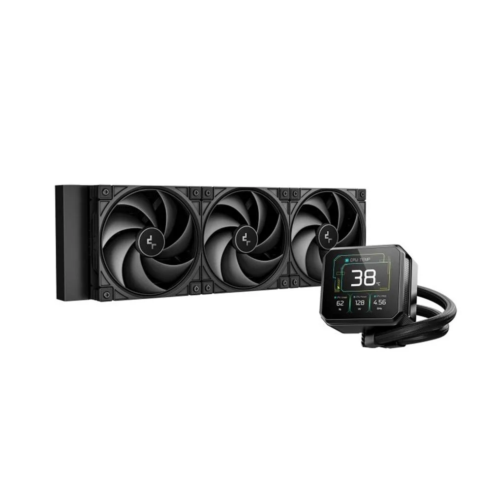 Kit refrigeracion liquida deepcool spartacus 360 3x 120mm negro