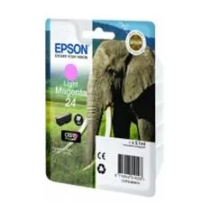 Cartucho tinta epson t242640 magenta claro para epson xp - 750 c13t24264010 - elefante
