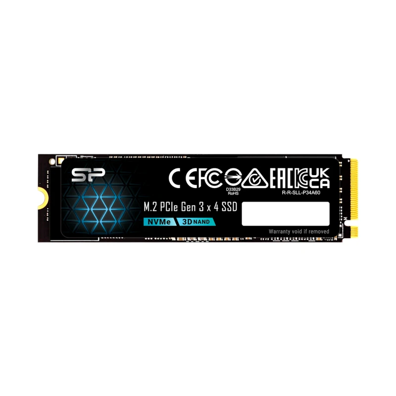 SP P34A60 128GB SSD M.2 PCIe Gen3x4 Nvme