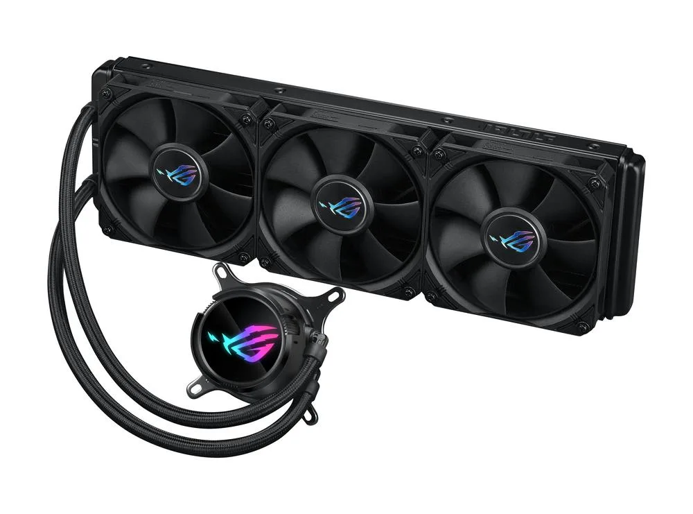 Kit refrigeracion liquida asus rog strix lc iii 360 3x 120mm negro