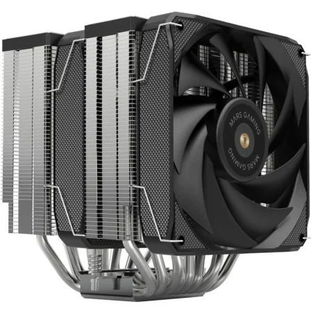 Ventilador disipador cpu mars gaming mcpu - xu9 2x 120mm negro