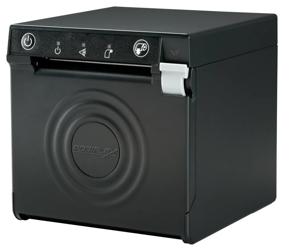 Impresora de Tickets Posiflex PP-7900/ Térmica/ Ancho papel 80mm/ USB-Ethernet/ Negra