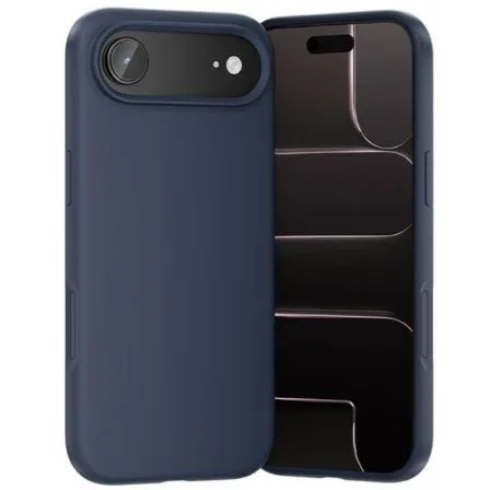 Funda Silicona con Magsafe Vention KVCLCG-20/ Compatible con iPhone Air/ Azul Medianoche