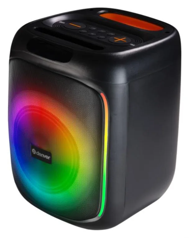 Denver BPS-165 Altavoz para fiestas Negro 20 W