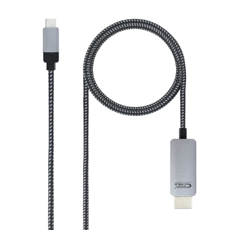 Nanocable Cable Conversor USB-C-M a HDMI-M 1.8 M