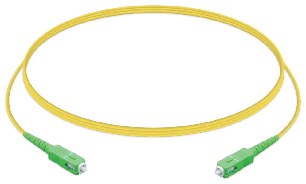 Ubiquiti UISP UACC-OFC-SM-PATCH-APC-APC Cable de fibra óptica e InfiniBand 1,5 m SC SC/APC Amarillo