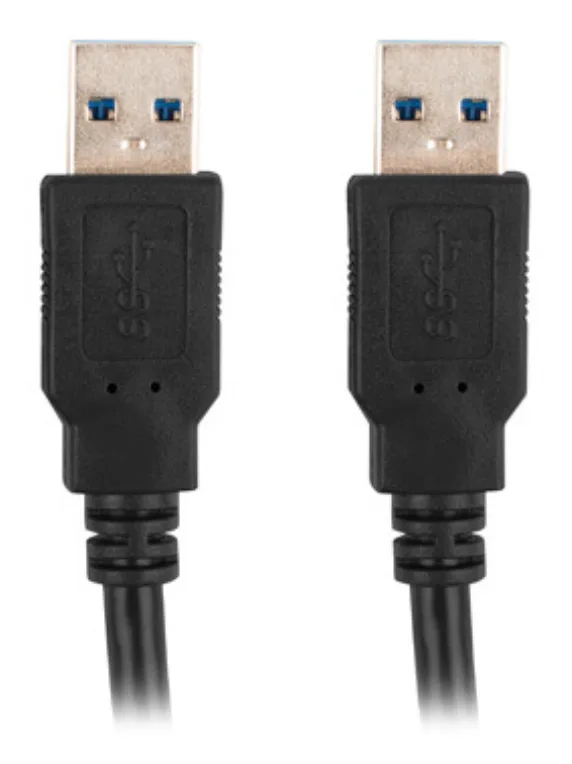 Cable usb 3.0 lanberg 1.8m - macho - macho - negro