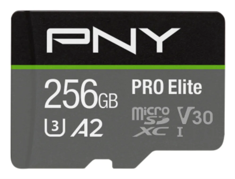 Tarjeta memoria micro sdxc pro elite pny 256gb clase 10 uhs - i u3