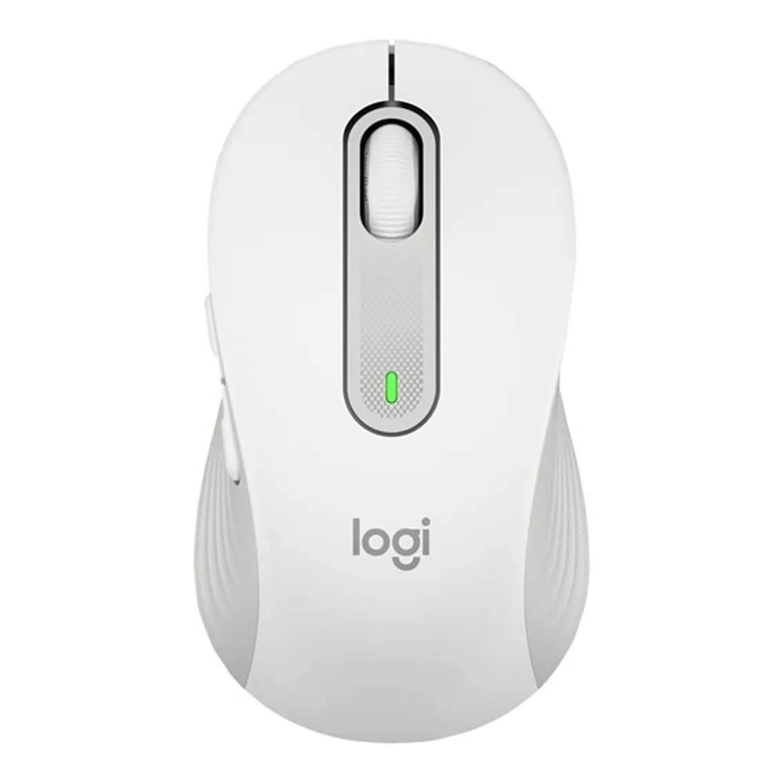 Mouse raton logitech m650 for business mediano wireless inalambrico blanco crudo