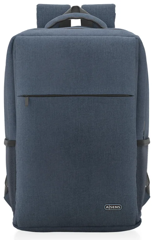 Mochila Aisens ASBG-BP082-BL para Portátiles hasta 17"/ Azul