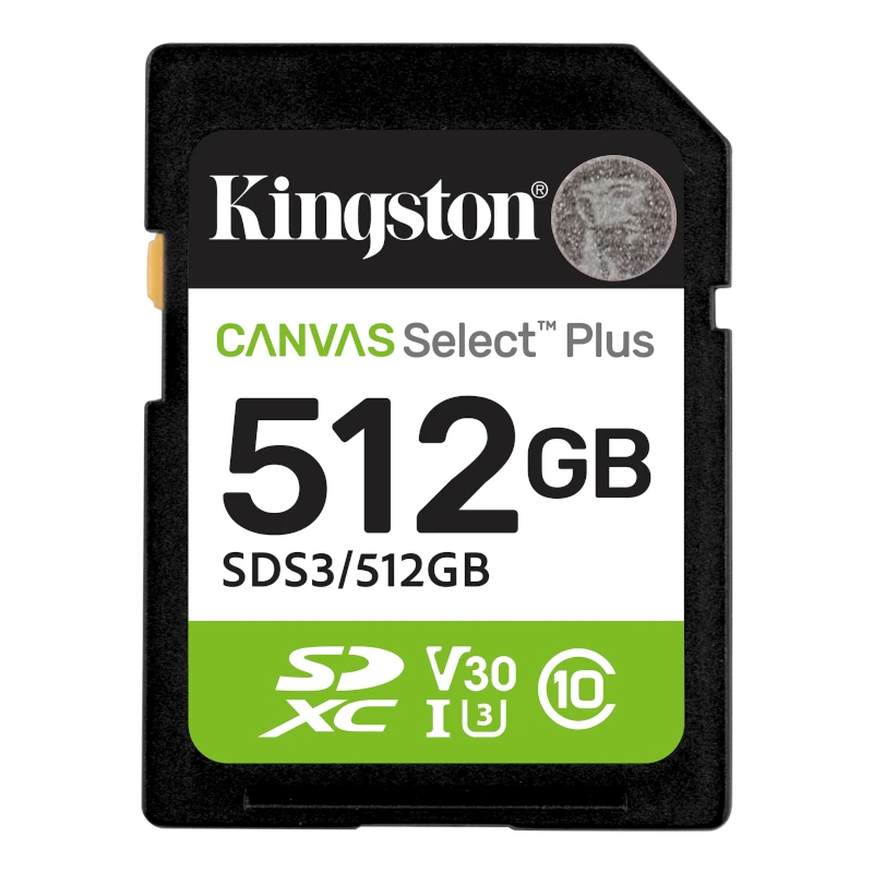 Kingston SDS3 microSDXC 512GB Gen3 150MB-s A1