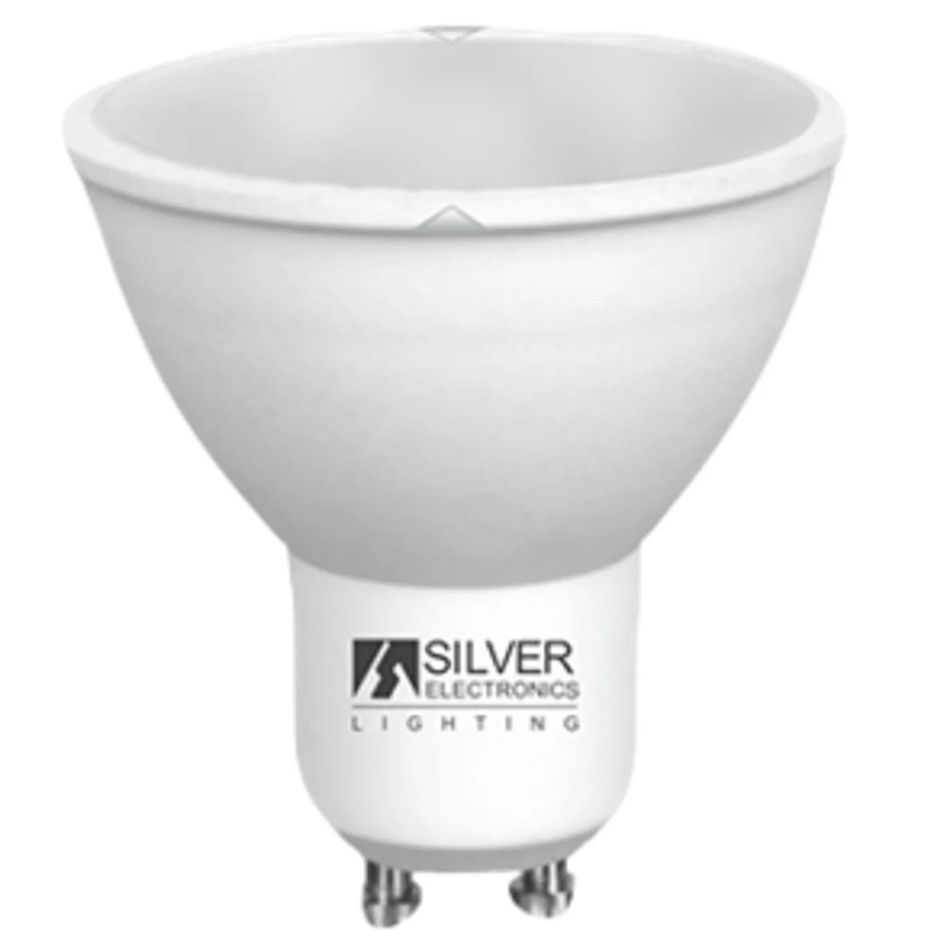 Bombilla led silver electronic eco multi led dicroica 7w=44w - gu10 - 6000k - 120º 567 lm - luz fria - a+