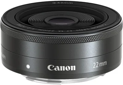 Objetivo canon ef - m 22mm f - 2.8 stm