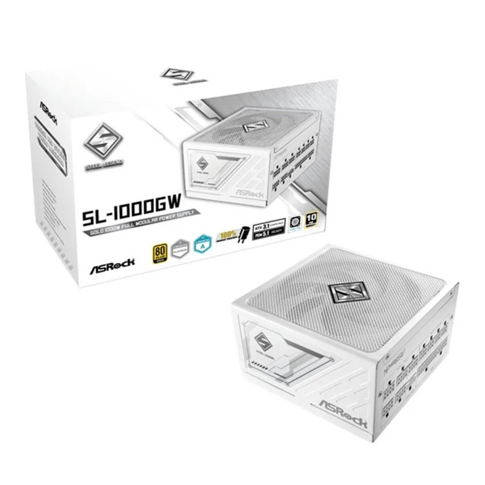 Fuente alimentacion asrock sl - 1000gw gaming atx 1000w