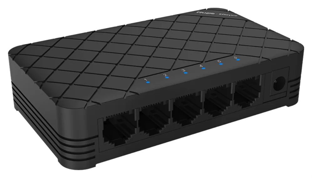 Ruijie Networks RG-ES05G switch No administrado Gigabit Ethernet (10/100/1000) Negro