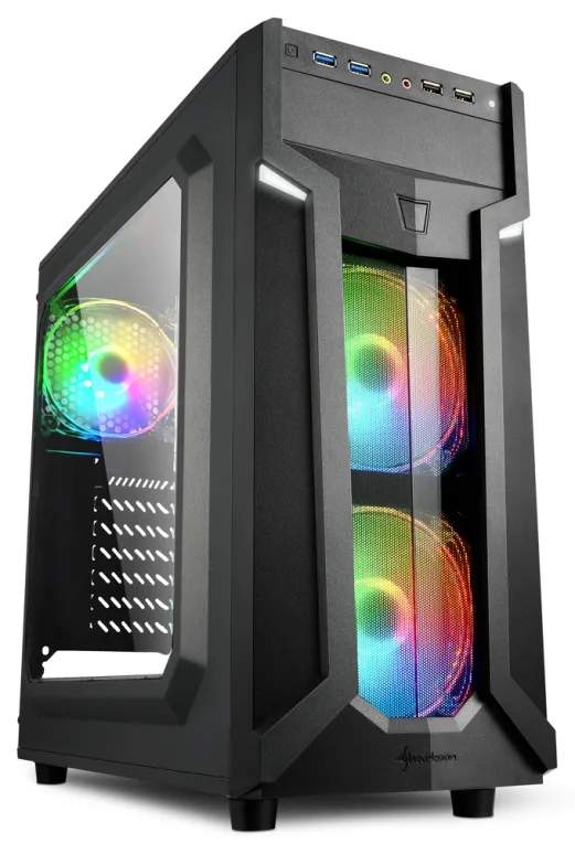 Sharkoon VG6-W RGB Midi Tower Negro
