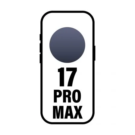 Telefono movil smartphone apple iphone 17 pro max 6.9 pulgadas - 1tb rom - deep blue