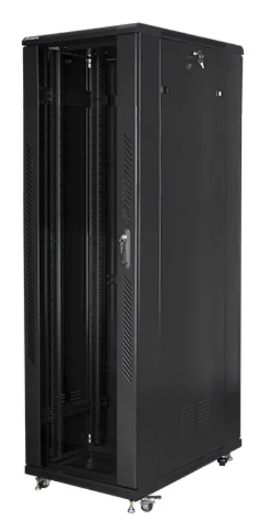 Lanberg FF01-8042-12B armario rack 42U Rack o bastidor independiente Negro