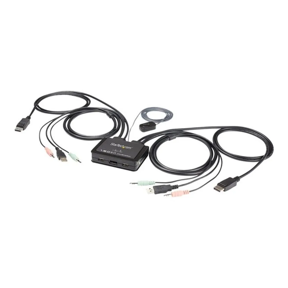 Switch kvm startech sv211dpua4k 3 puertos