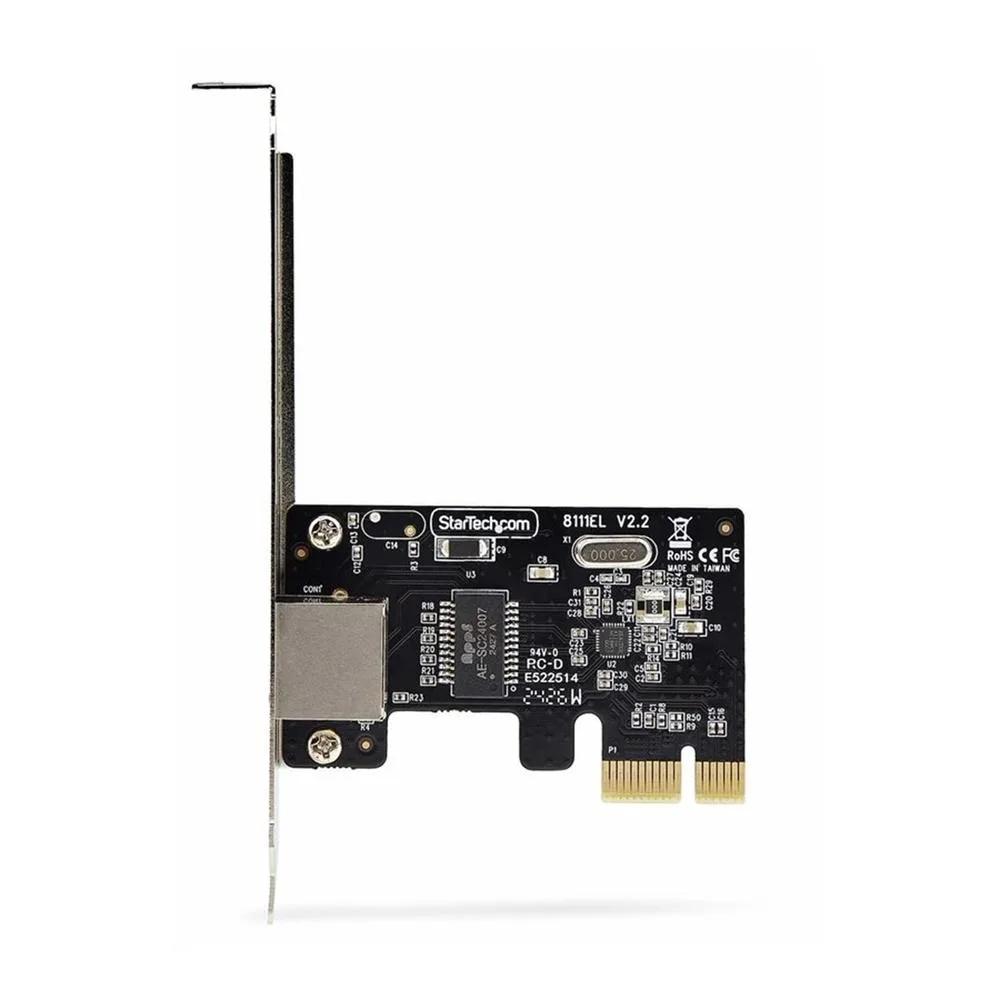 Tarjeta de red startech st1000spex2t rj45 pci express