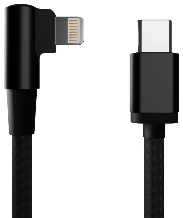 Gembird CC-USB2-CMLML-0.2M cable de conector Lightning 0,2 m Negro