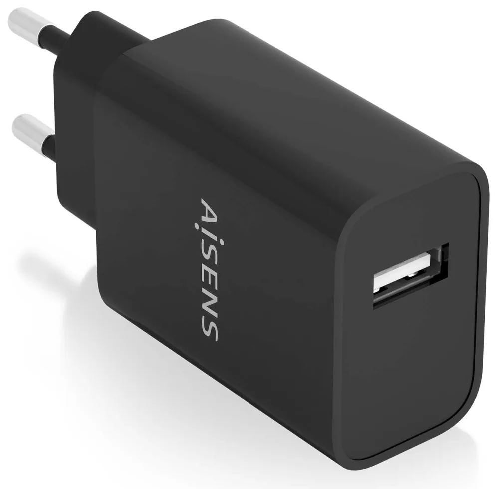 Cargador de Pared Aisens A110-0854/ 1xUSB/ 10.5W