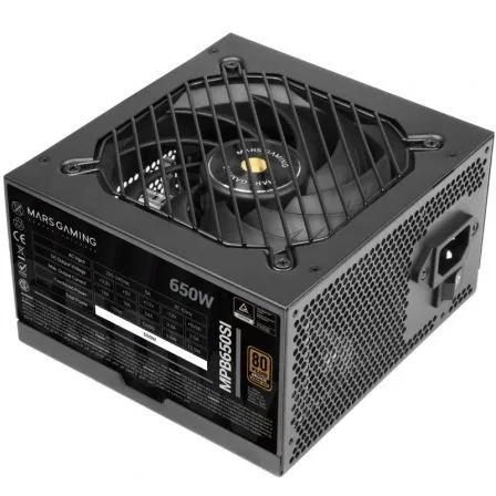 Fuente alimentacion mars gaming mpb650si atx 650w