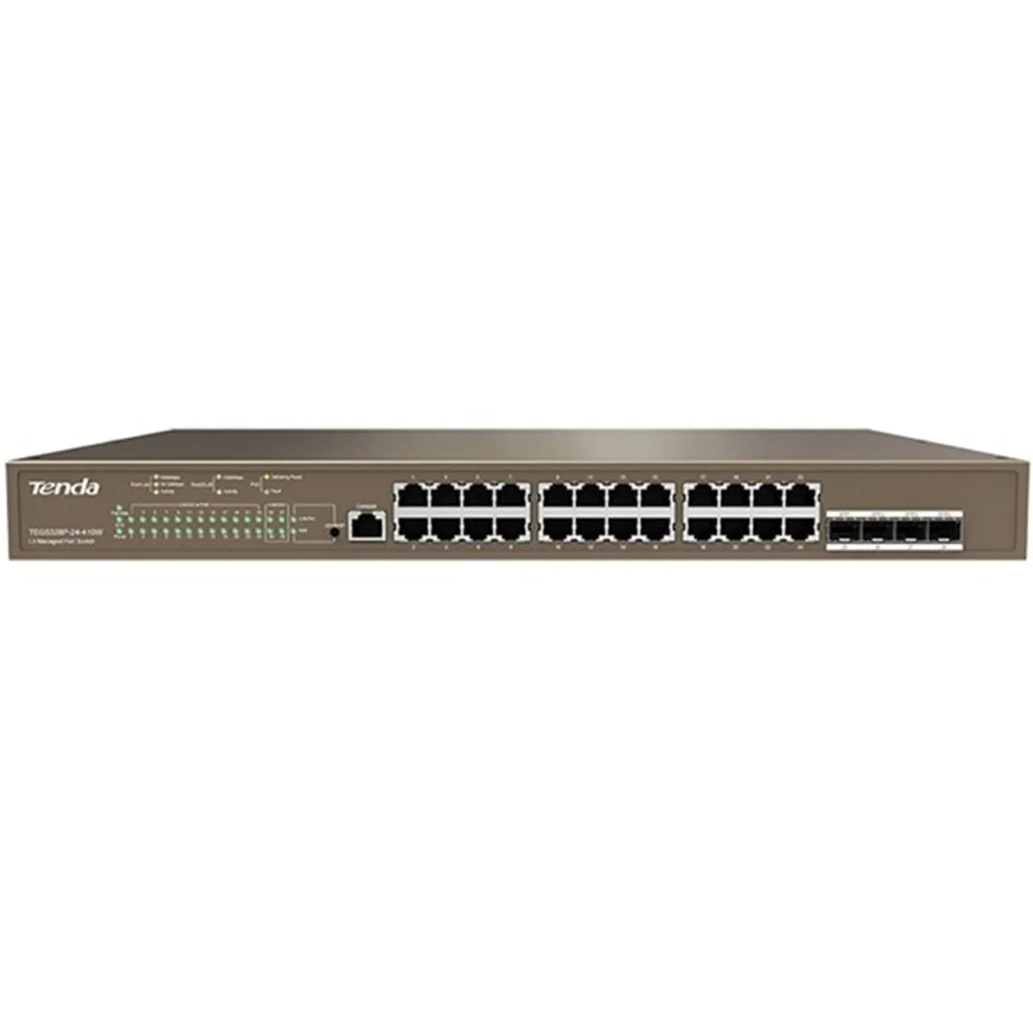 Switch 24 puertos gigabit ethernet 10 - 100 - 1000 tenda