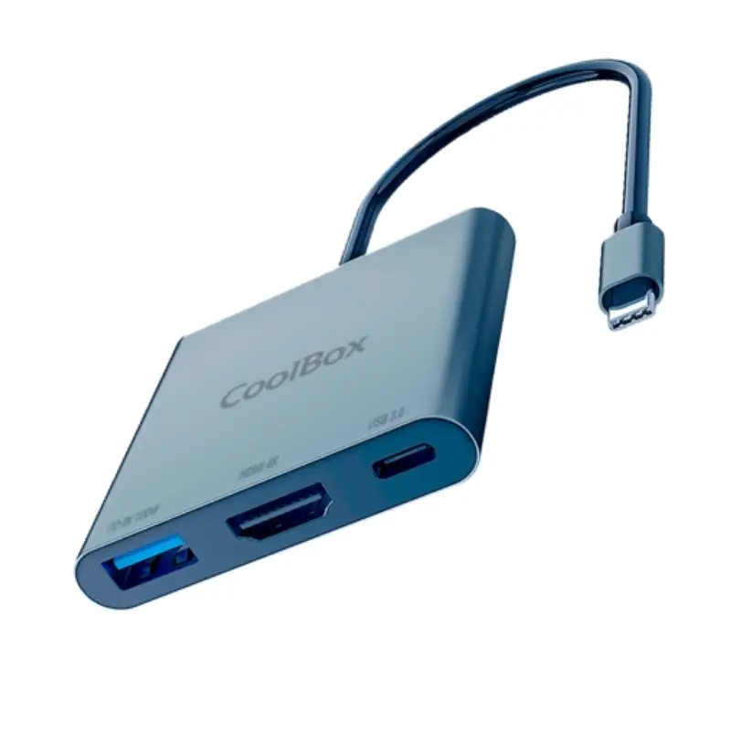 Coolbox MINIDOCK C31 USB-C 1PD100W-1USB-A-1HDMI 4K