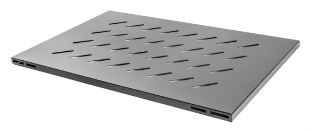 Bandeja fija lanberg 1u 465x715mm hasta120kg rack de 19