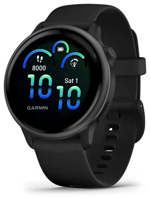 Smartwatch garmin vívoactive 6 amoled 8gb gps nfc monitor salud negro