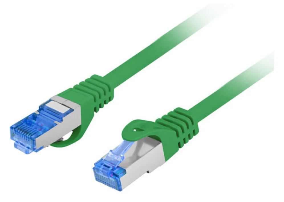 Lanberg PCF6A-10CC cable de red Verde 5 m Cat6a S/FTP (S-STP)