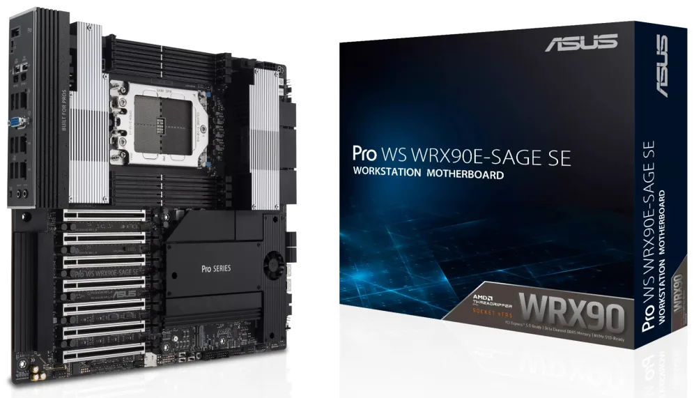 ASUS PRO WS WRX90E-SAGE SE AMD WRX90 Socket sTR5 EEB