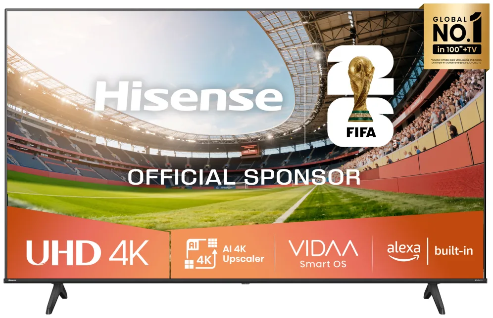 Hisense 65A6Q Televisor 165,1 cm (65") 4K Ultra HD Smart TV Wifi Negro 330 cd / m²