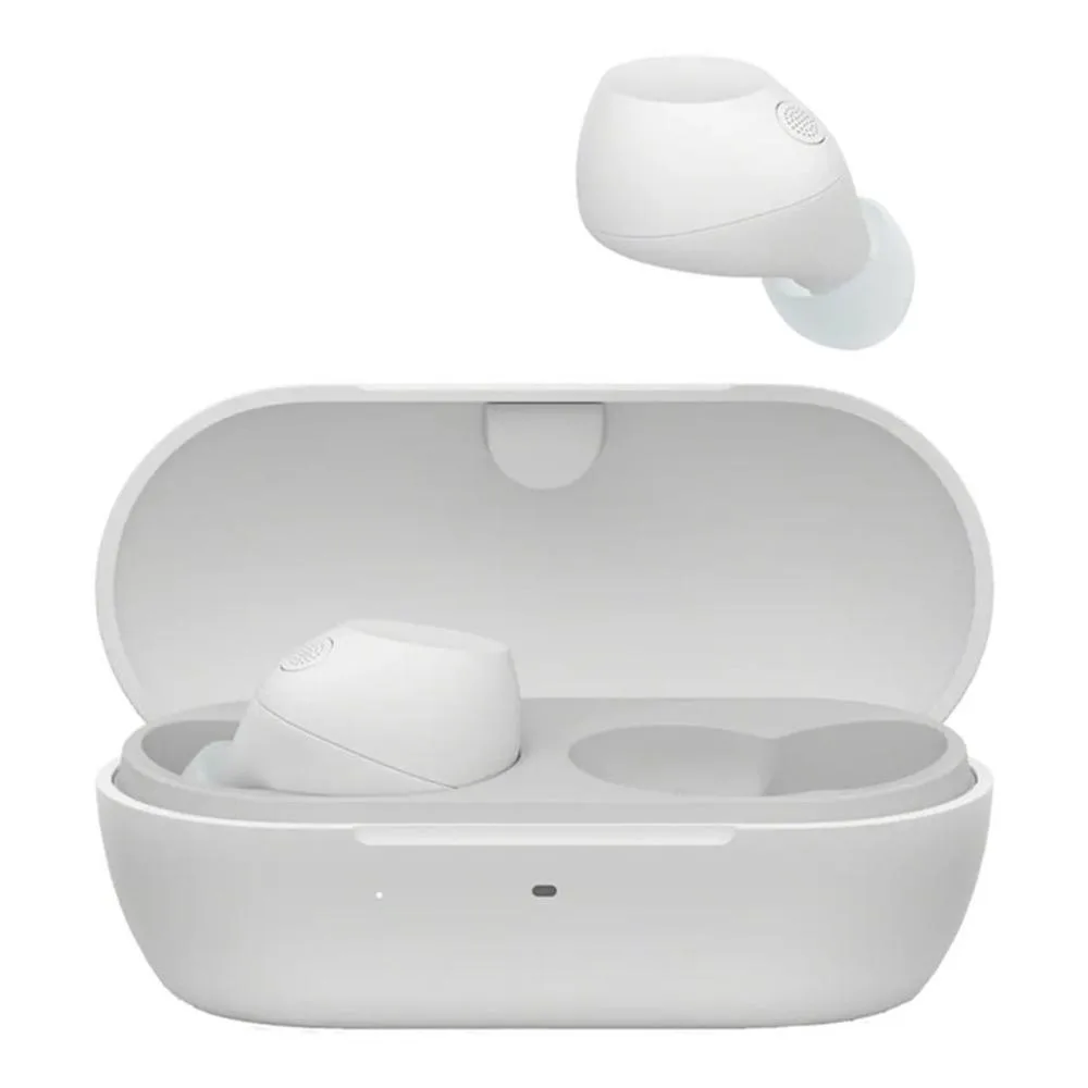 Auriculares sony wf - c710n inalambrico blanco