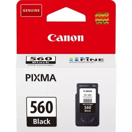 Cartucho tinta canon pg - 560 negro 7.5ml 180 paginas ts5350 - ts5351