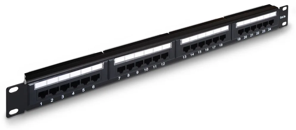 Patch Panel Aisens A141-0307/ 24 Puertos/ Cat.5e/ Altura 1U