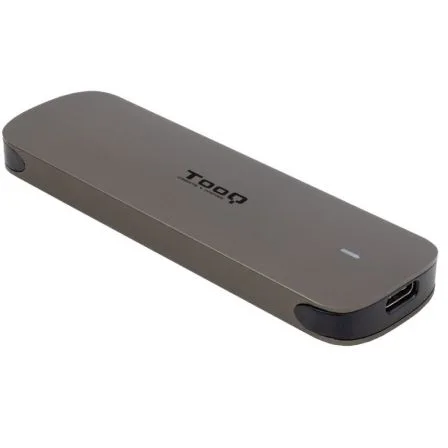 Carcasa disco duro tooq tqe - 2202br para ssd m.2 usb tipo c marron