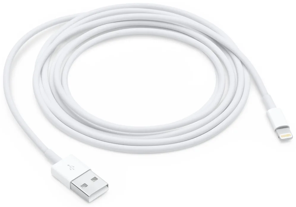 Apple Lightning - USB 2 m Blanco