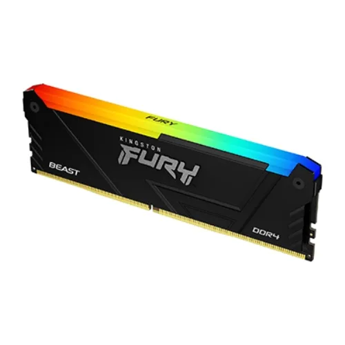 Memoria RAM Kingston FURY Beast RGB 32GB/ DDR4/ 3200MHz/ 1.35V/ CL16/ DIMM