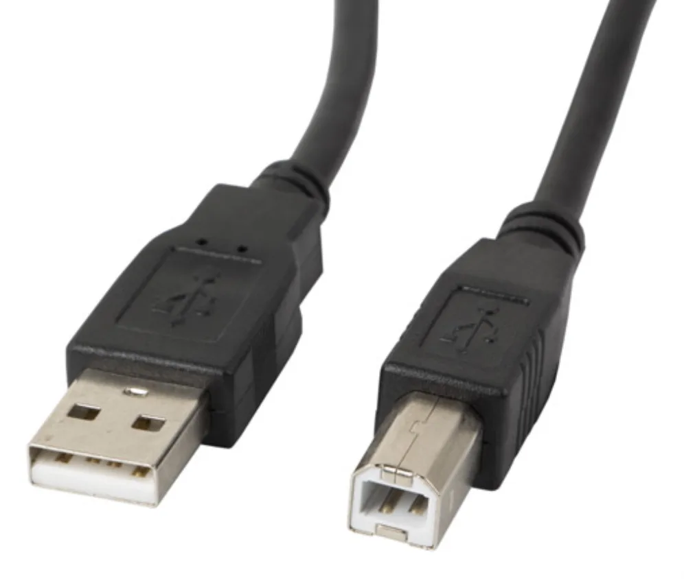 Cable impresora lanberg usb a - usb b macho - macho negro 3 m