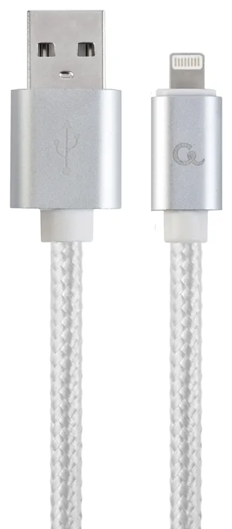 Gembird CCB-MUSB2B-AMLM-6-S cable de conector Lightning 1,8 m Plata
