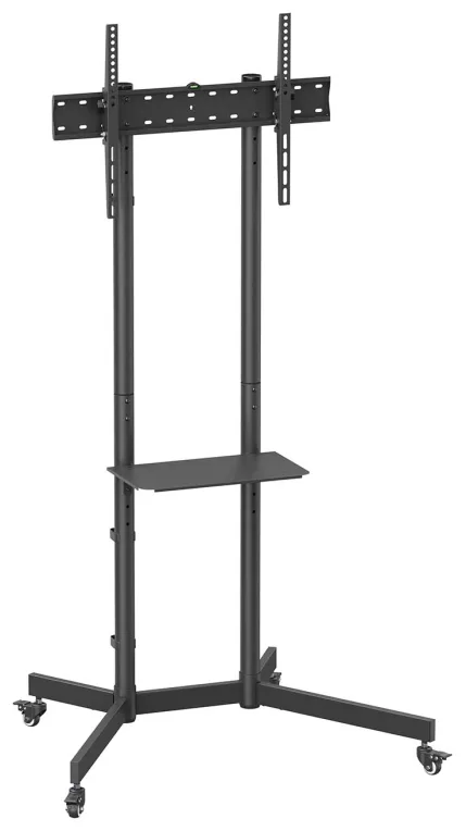 Soporte de Suelo Inclinable con Ruedas Aisens FT70TE-333 para TV 37"-70"/ hasta 45kg