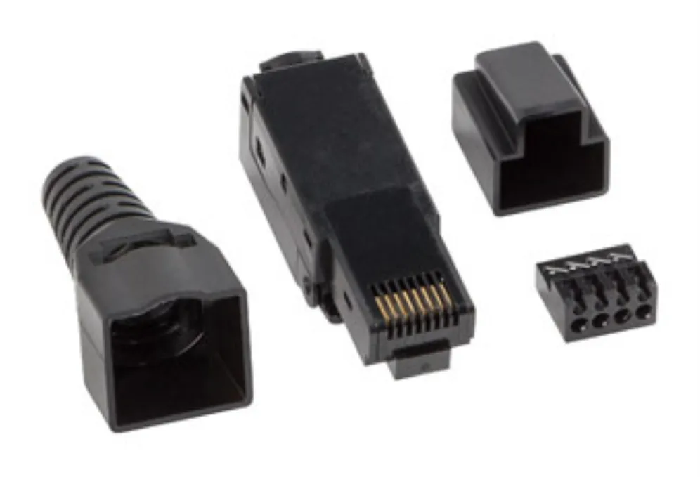 Conector lanberg rj45 cat 6 utp plug 8p8c tool - less