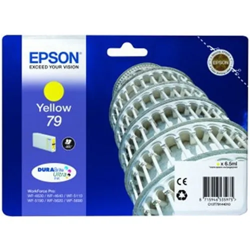 Cartucho tinta epson t791440 amarillo 6.5ml 800pag wf - 4630464051105190 - torre de pisa