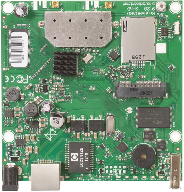 Mikrotik RB912UAG-2HPND pieza de repuesto para equipo de red Placa base