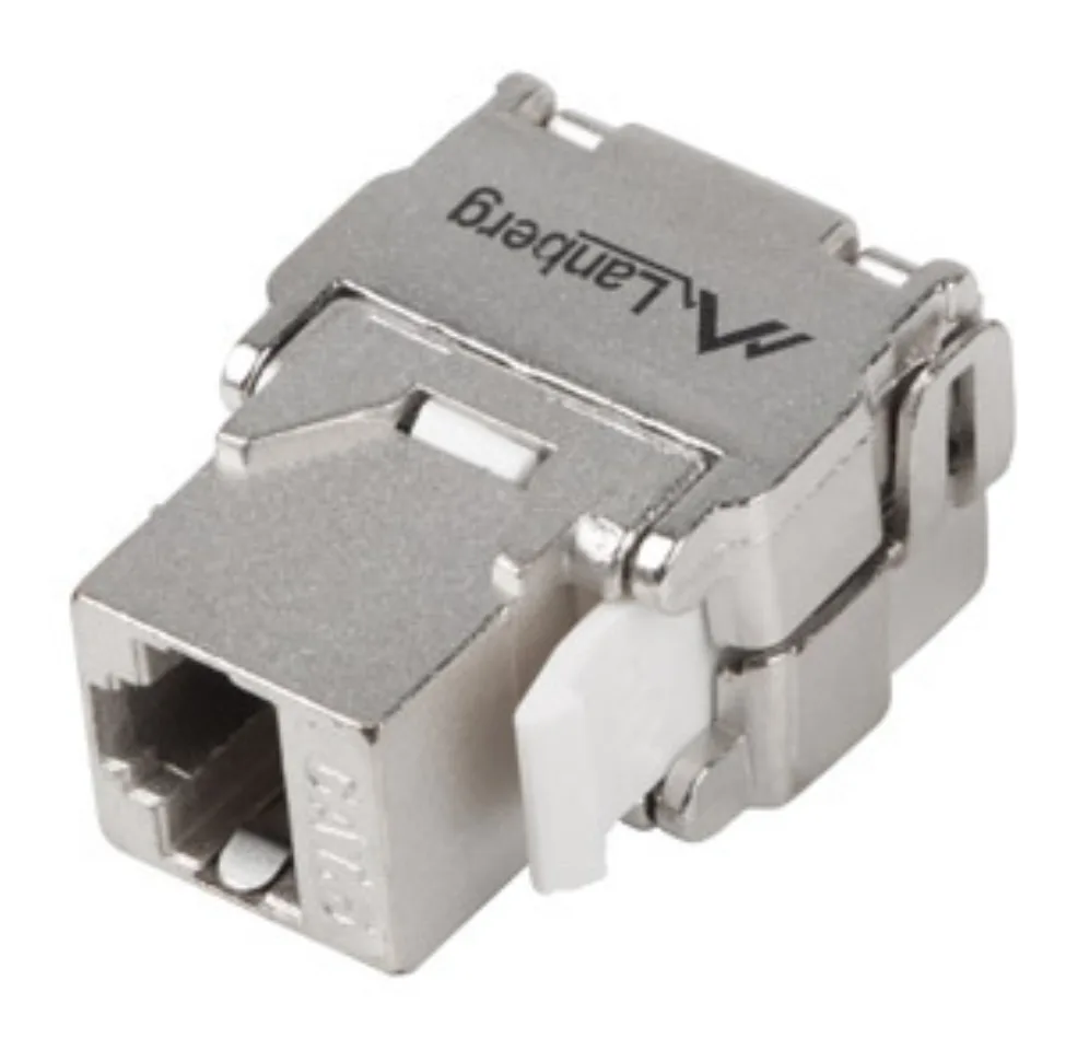 Conector keystone lanberg rj45 cat.6a ftp 180 toolless